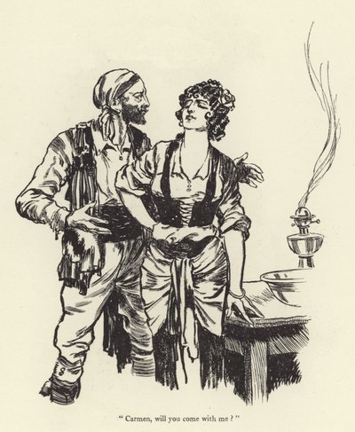 Carmen, kom je met me mee door René Bull